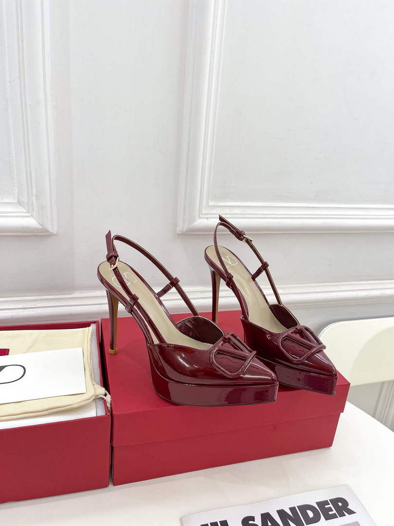 Valentino WS0FT0IDU Slingback Platform Pump 120mm V75446