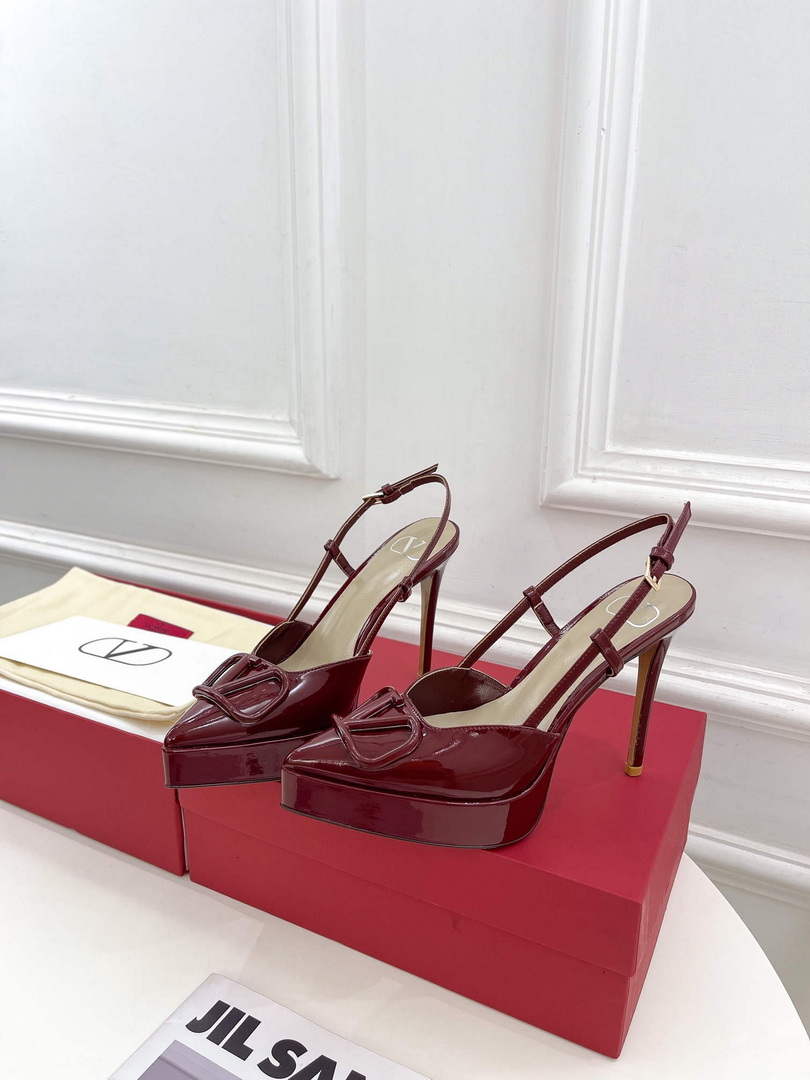 Valentino WS0FT0IDU Slingback Platform Pump 120mm V75446