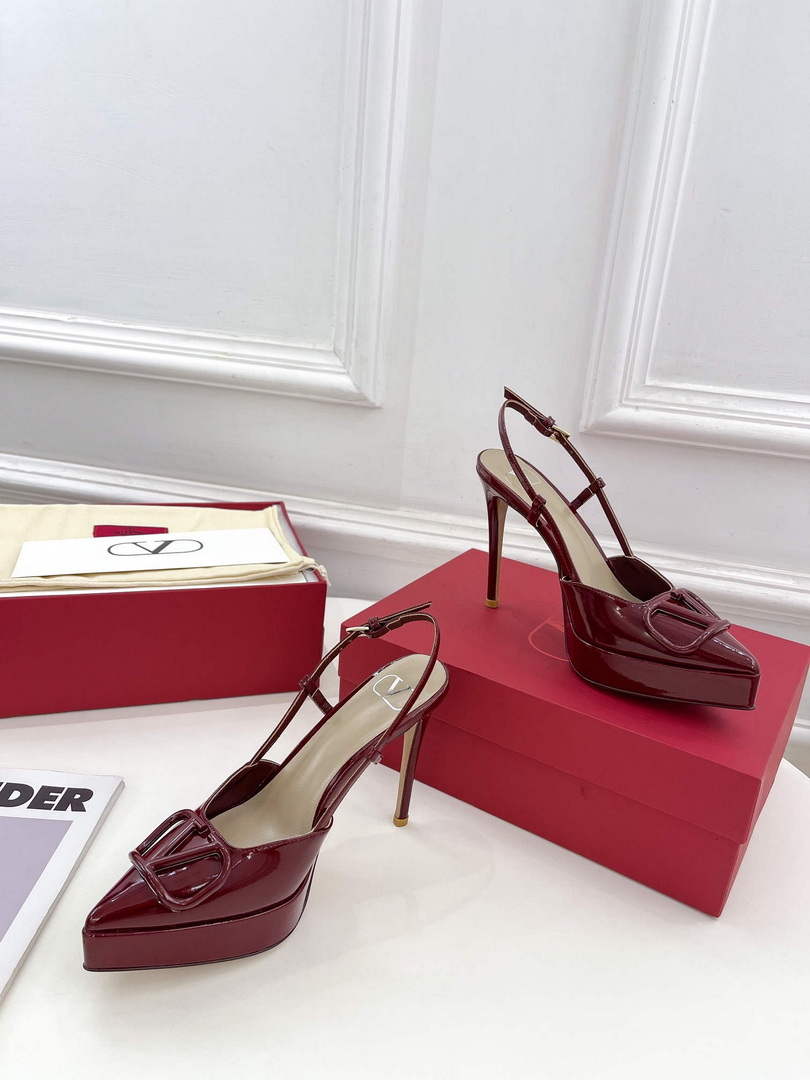 Valentino WS0FT0IDU Slingback Platform Pump 120mm V75446