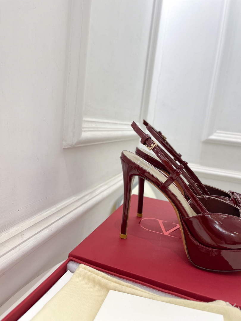 Valentino WS0FT0IDU Slingback Platform Pump 120mm V75446