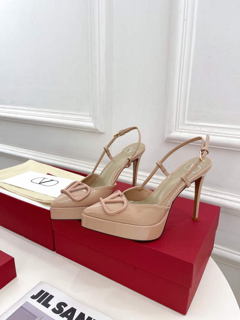Valentino WS0FT0IDU Slingback Platform Pump 120mm V75447