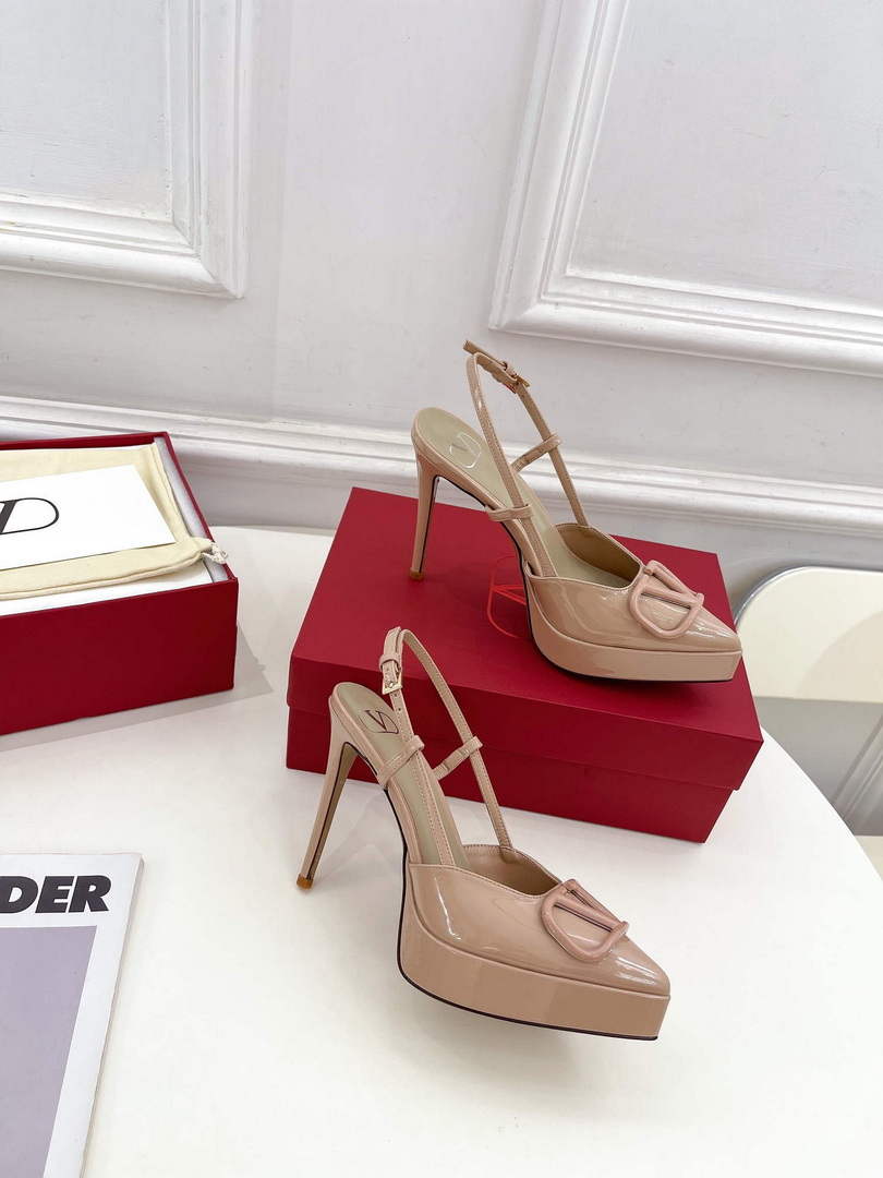 Valentino WS0FT0IDU Slingback Platform Pump 120mm V75447