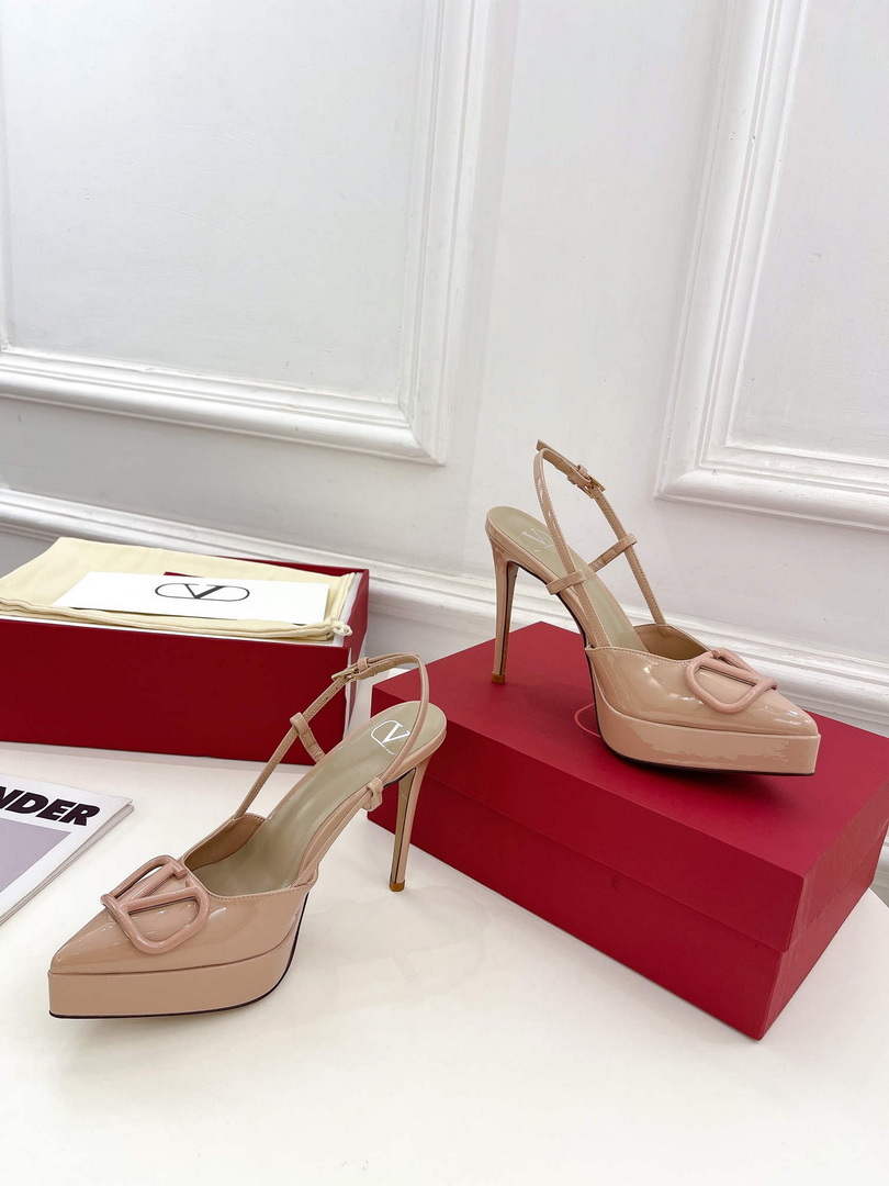 Valentino WS0FT0IDU Slingback Platform Pump 120mm V75447