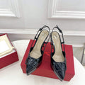 Valentino WS0FT0IDU Slingback Platform Pump 120mm V75449 - 35 - View 1