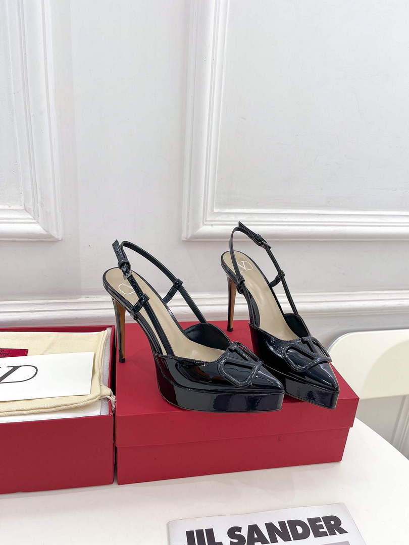 Valentino WS0FT0IDU Slingback Platform Pump 120mm V75449
