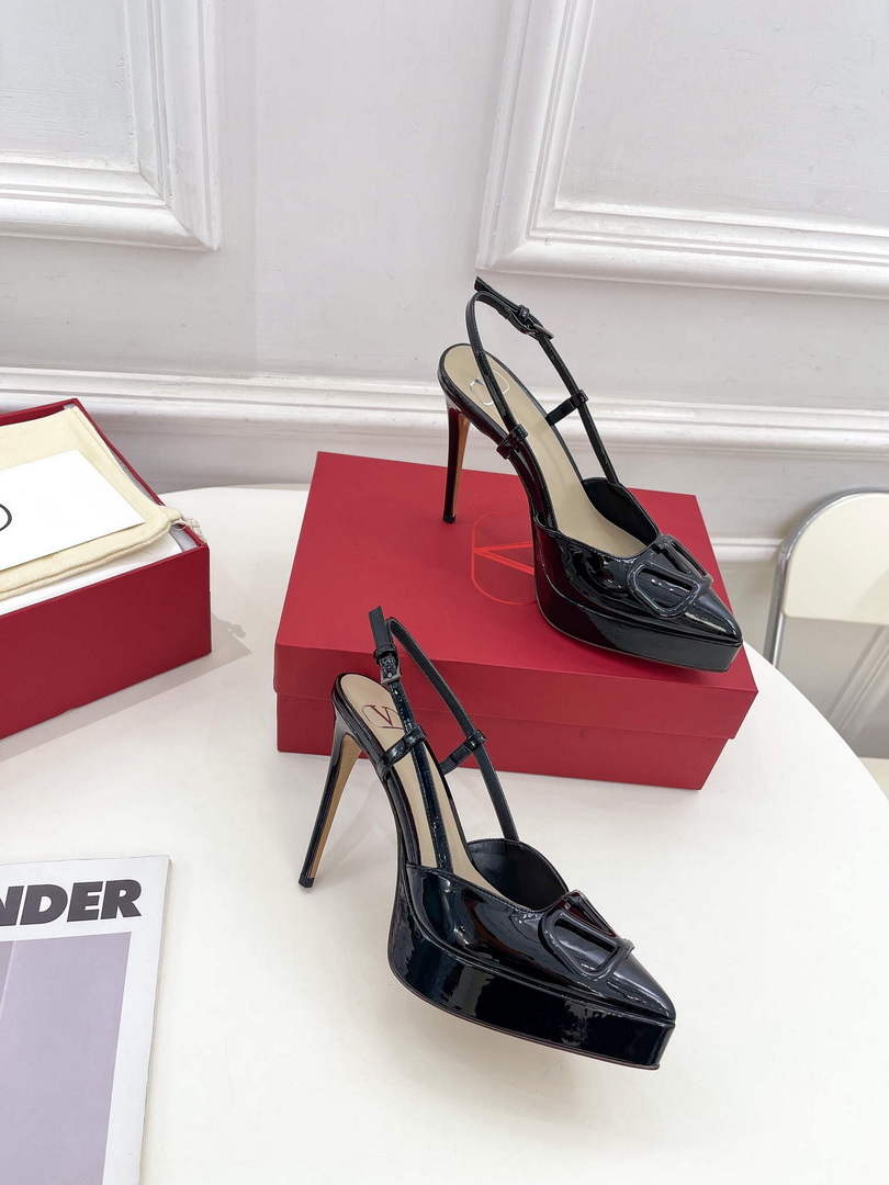 Valentino WS0FT0IDU Slingback Platform Pump 120mm V75449