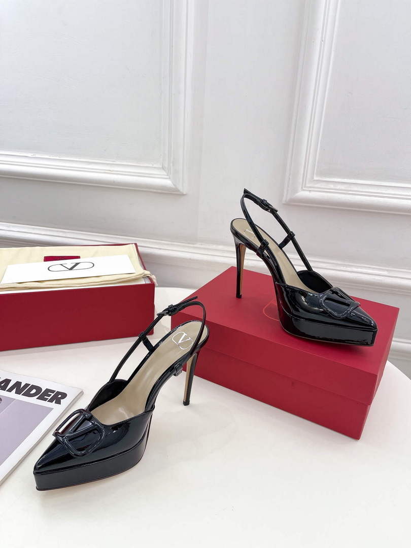Valentino WS0FT0IDU Slingback Platform Pump 120mm V75449