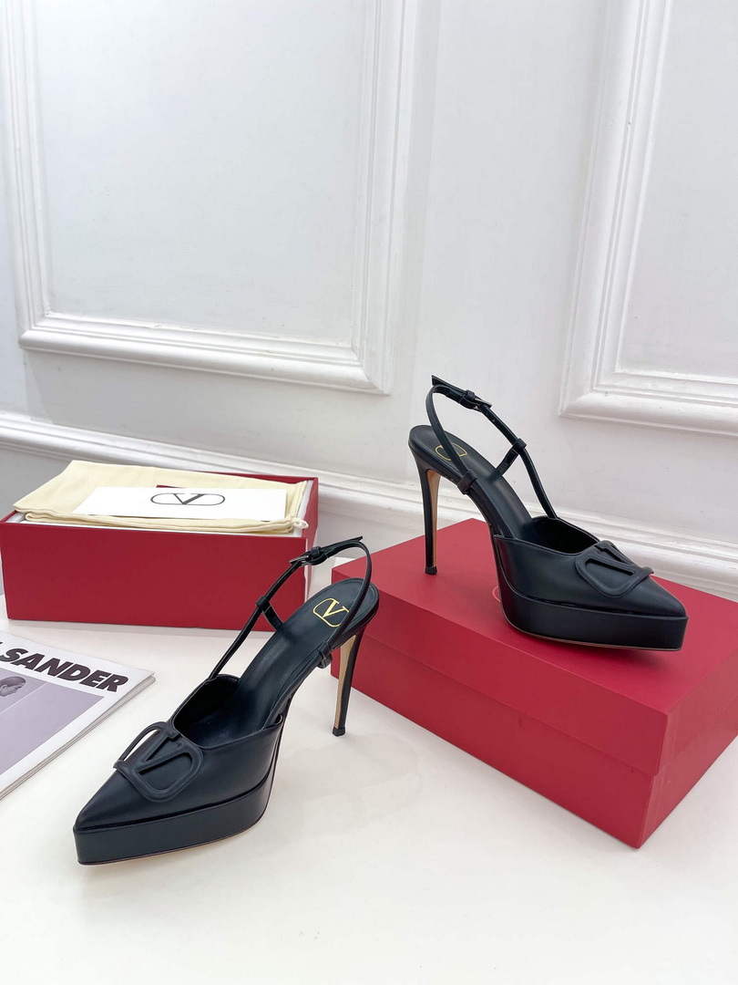 Valentino WS0FT0IDU Slingback Platform Pump 120mm V75450