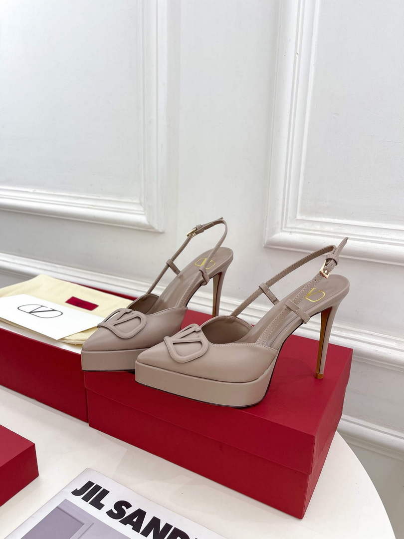 Valentino WS0FT0IDU Slingback Platform Pump 120mm V75452