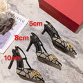Valentino WS0R01EBH Signature pump toile iconographe V75488 - 35 / 5 cm - View 1