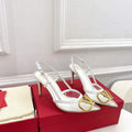 Valentino WS0R01QJG slingback pump transparent material 80mm V75436 - 35 - View 1