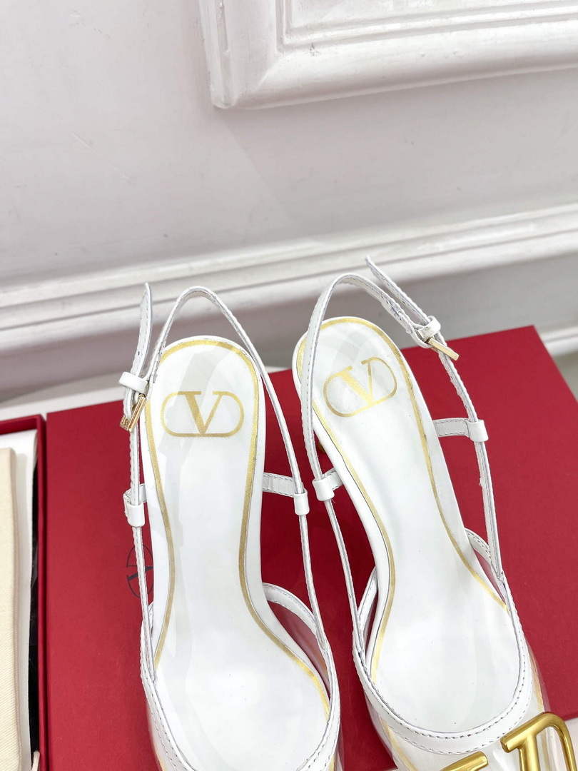 Valentino WS0R01QJG slingback pump transparent material 80mm V75436 - 35 - View 8