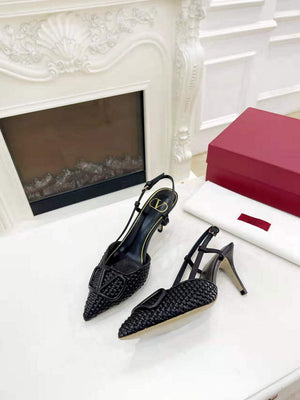 Valentino WS0R01SHD Signature pump metallic nappa 80mm V75480 - 35 - View 4