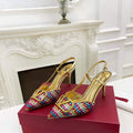 Valentino WS0R01SHD Signature pump metallic nappa 80mm V75482 - 35 - View 1
