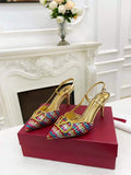 Valentino WS0R01SHD Signature pump metallic nappa 80mm V75482