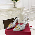 Valentino WS0R01SHD Signature pump metallic nappa 80mm V75483 - 35 - View 1