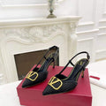 Valentino WS0R01SHD Signature pump metallic nappa 80mm V75484 - 35 - View 1