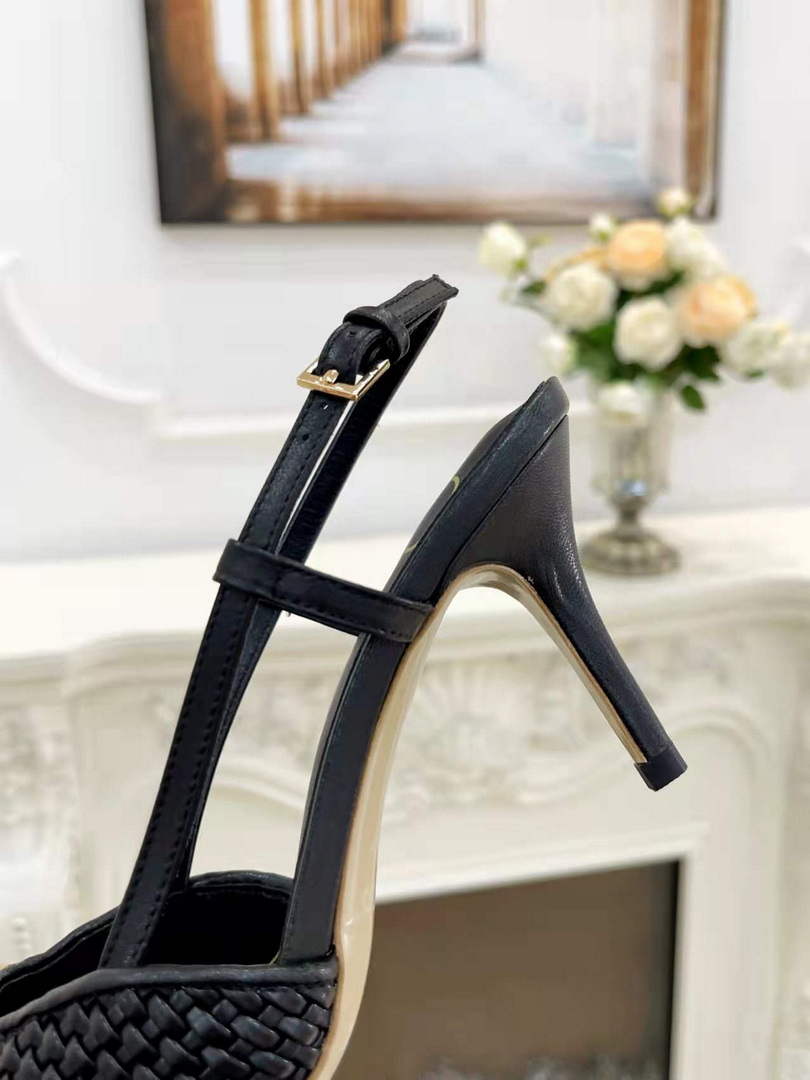 Valentino WS0R01SHD Signature pump metallic nappa 80mm V75484