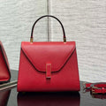 Valextra Iside Top Handle Mini Bag WBES0036028 Red - Default Title - View 1