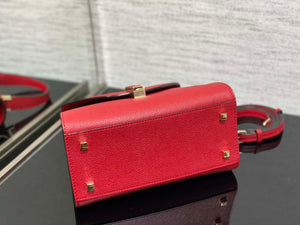 Valextra Iside Top Handle Mini Bag WBES0036028 Red - Default Title - View 6