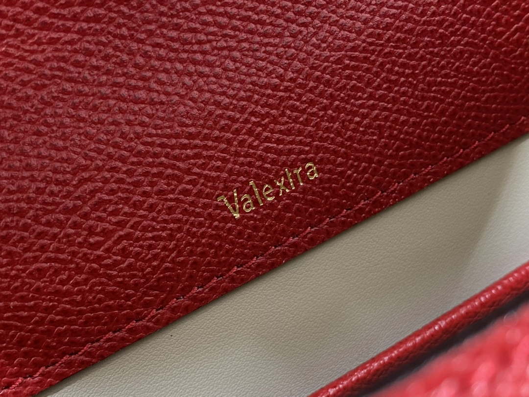 Valextra Iside Top Handle Mini Bag WBES0036028 Red
