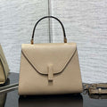 Valextra Iside Top Handle Mini Bag WBES0036028 elephant Gray - Default Title - View 1