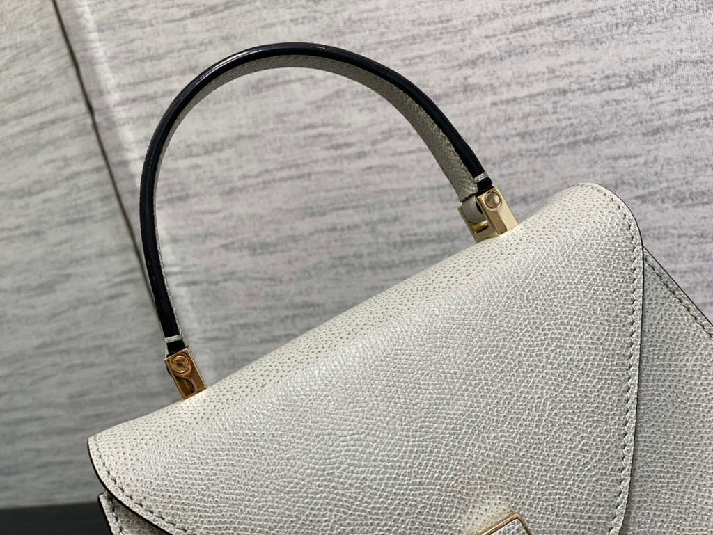 Valextra Iside Top Handle Mini Bag WBES0036028 Gray