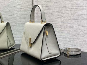 Valextra Iside Top Handle Mini Bag WBES0036028 Gray - Default Title - View 5