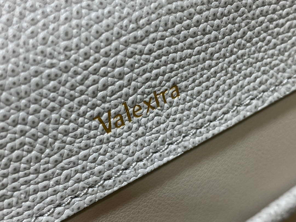 Valextra Iside Top Handle Mini Bag WBES0036028 Gray