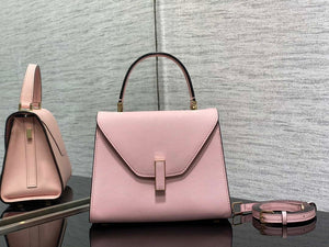 Valextra Iside Top Handle Mini Bag WBES0036028 Pink - Default Title - View 1