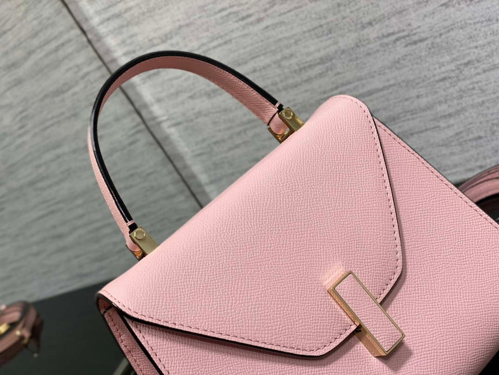 Valextra Iside Top Handle Mini Bag WBES0036028 Pink