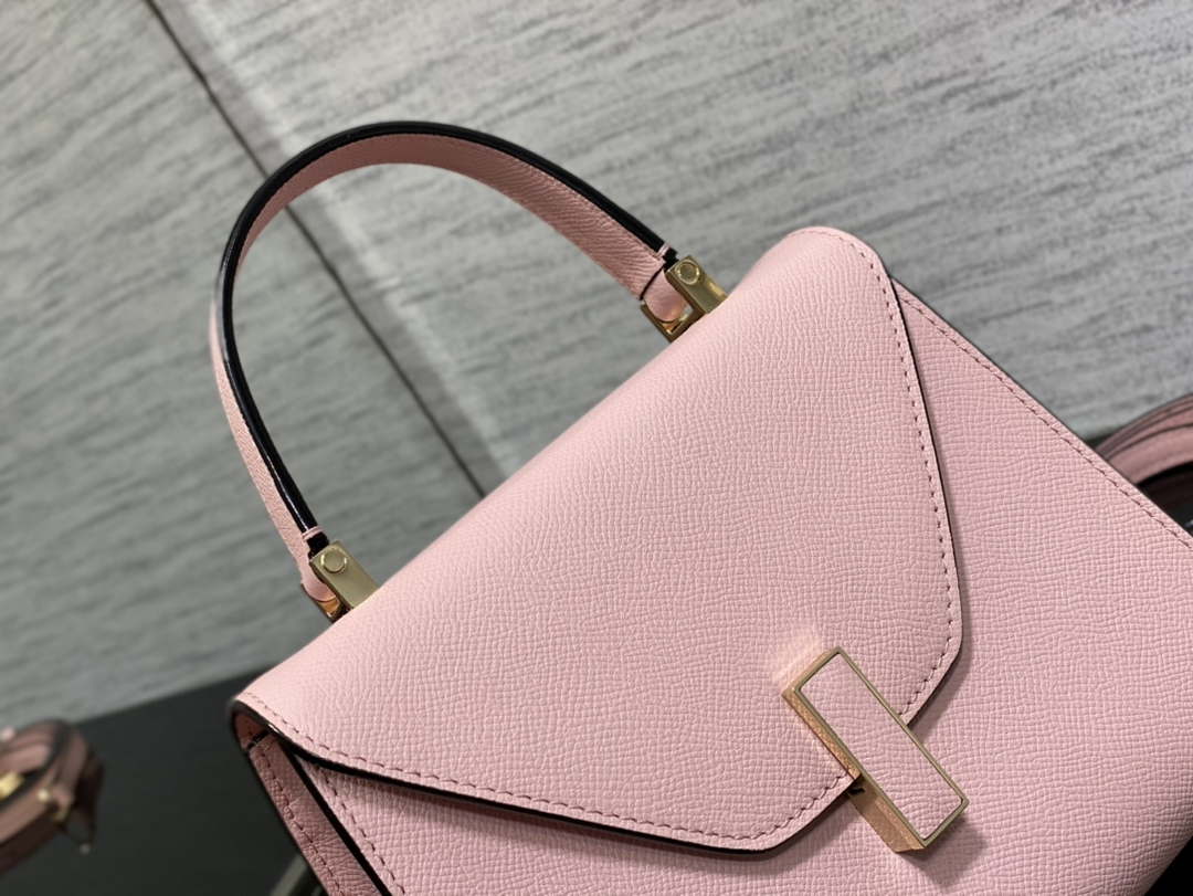 Valextra Iside Top Handle Mini Bag WBES0036028 Pink
