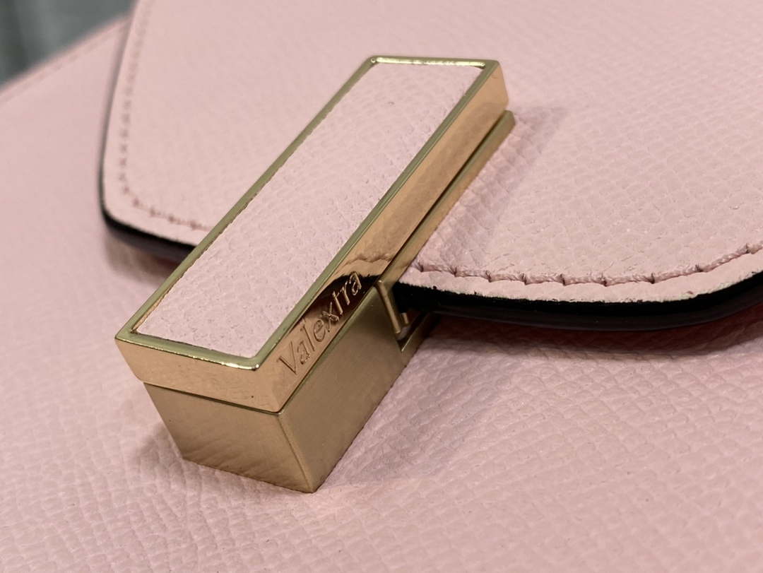 Valextra Iside Top Handle Mini Bag WBES0036028 Pink