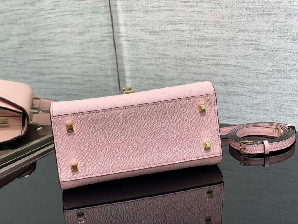 Valextra Iside Top Handle Mini Bag WBES0036028 Pink