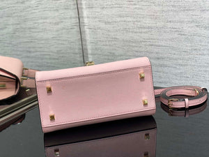 Valextra Iside Top Handle Mini Bag WBES0036028 Pink - Default Title - View 6