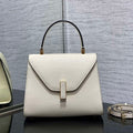 Valextra Iside Top Handle Mini Bag WBES0036028 White - Default Title - View 1