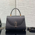 Valextra WBES0036028 Iside Top Handle micro Bag Black - Default Title - View 1