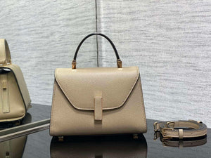 Valextra WBES0036028 Iside Top Handle micro Bag Elephant Gray - Default Title - View 1