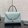 Valextra WBES0036028 Iside Top Handle micro Bag Light Blue - Default Title - View 1