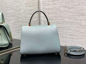 Valextra WBES0036028 Iside Top Handle micro Bag Light Blue - Default Title - View 4