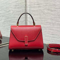 Valextra WBES0036028 Iside Top Handle micro Bag Red - Default Title - View 1