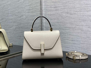 Valextra WBES0036028 Iside Top Handle micro Bag White - Default Title - View 1