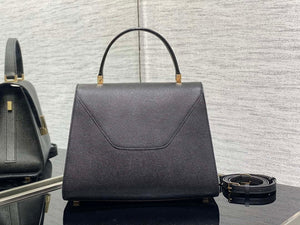 Valextra WBES0056028 Iside Top Handle Medium Bag Black - Default Title - View 4