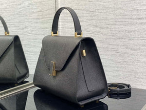 Valextra WBES0056028 Iside Top Handle Medium Bag Black - Default Title - View 5