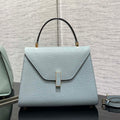 Valextra WBES0056028 Iside Top Handle Medium Bag Blue - Default Title - View 1
