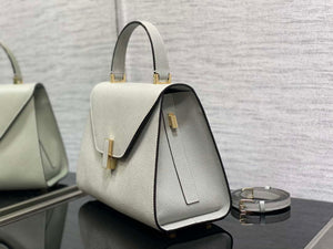 Valextra WBES0056028 Iside Top Handle Medium Bag Gray - Default Title - View 5