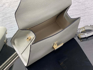 Valextra WBES0056028 Iside Top Handle Medium Bag Gray - Default Title - View 7