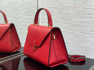 Valextra WBES0056028 Iside Top Handle Medium Bag Red - Default Title - View 5