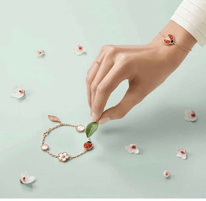 Van Cleef & Arpels Lucky Lucky Spring bracelet 5 motifs rose gold VCARP7RR00 - Default Title - View 2