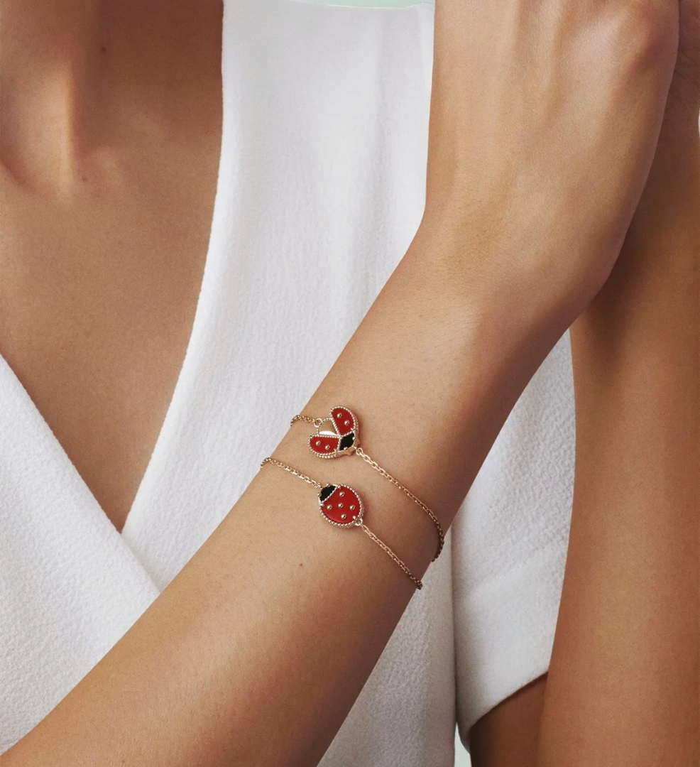 Van Cleef & Arpels Lucky Spring bracelet  closed wings ladybug VCARP7R000